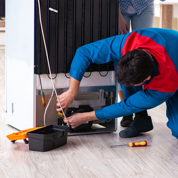 how much do you charge for refrigerator repair services in Story City IA